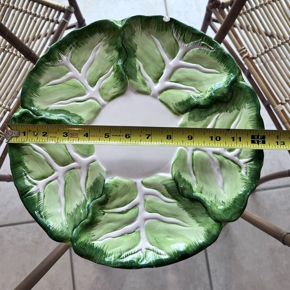 Vintage Ceramic Serving Platter by Palm Tree Co - Picture 8 of 9